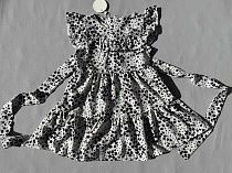 Платье Bright Harmony 695 white-black - делук