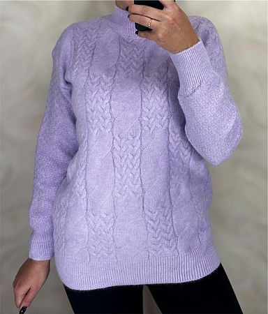 Свитер Levisha 26382 lilac - делук