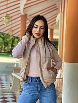 Жилетка Modnulya N621 beige - делук