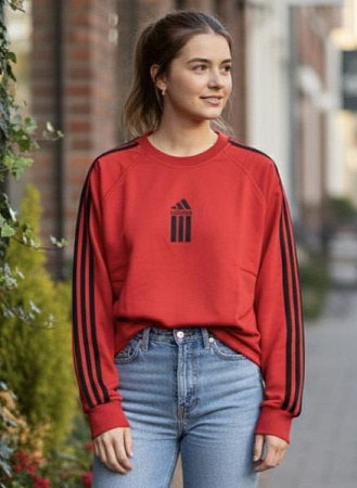 Свитер Delviago 0511-2 red - делук