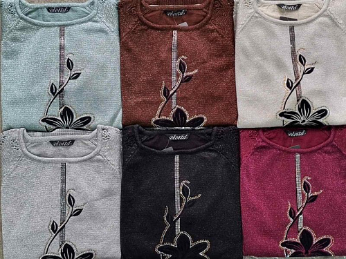 Свитер Julia JL570 wine - делук