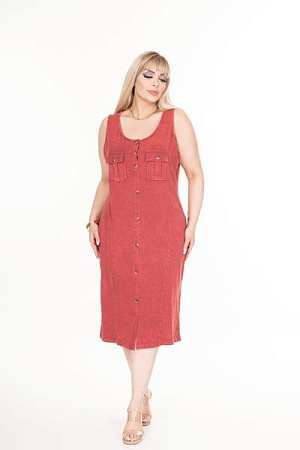 Сарафан Alberk 3094  powder - делук