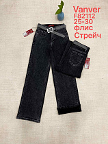 Джинсы Vanver F82112 black - делук