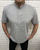 Рубашка Nik 56287 grey - делук