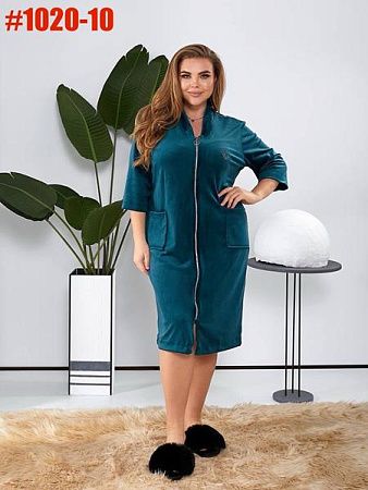 Халат Bat 1020-10 green - делук