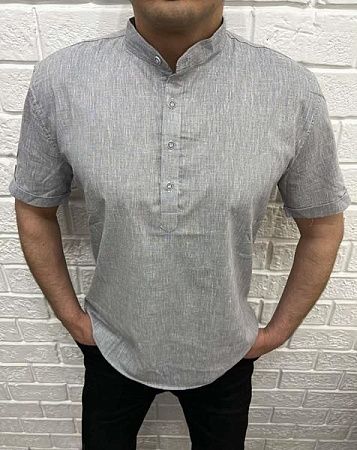 Рубашка Nik 56287 grey - делук
