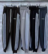 Штаны Спорт Shon S4298 l.grey - делук