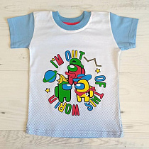 Футболка Malibu2 MA804 l.blue - делук