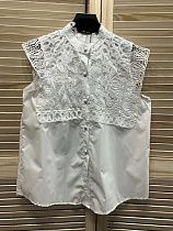 Блузка Dalkosti Shop DS818 white - делук