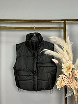 Жилетка Delfinka 543 black - делук