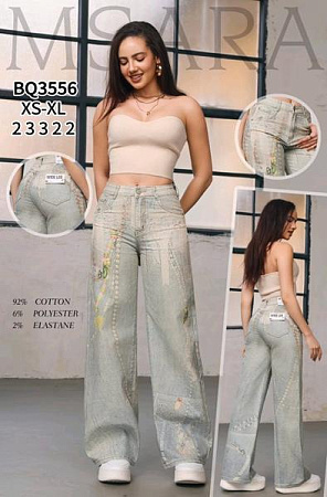 Джинсы Jeans Club BQ3556 l.blue - делук