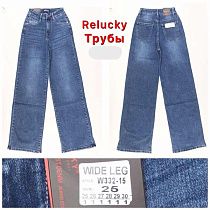 Джинсы Relucky W332-15 blue - делук