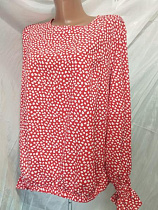 Блузка Galina 585-2 red - делук