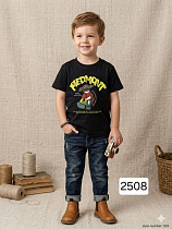 Футболка Фунтик 2508 black - делук
