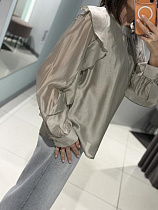 Блузка Comod 2768 l.grey - делук