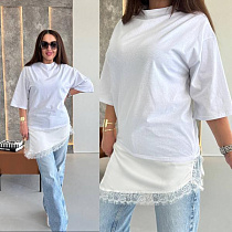 Футболка Sofi Cor 9075 white - делук