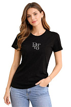 Футболка Alia AL59 black - делук