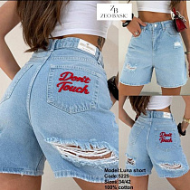 Шорты Jeans Style 5525 l.blue - делук