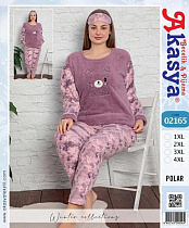 Пижама Estima 02165 purple - делук