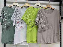 Футболка Dgmd 7378 l.green - делук