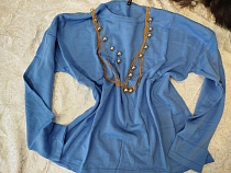 Свитер Liza Brend 5833 l.blue - делук