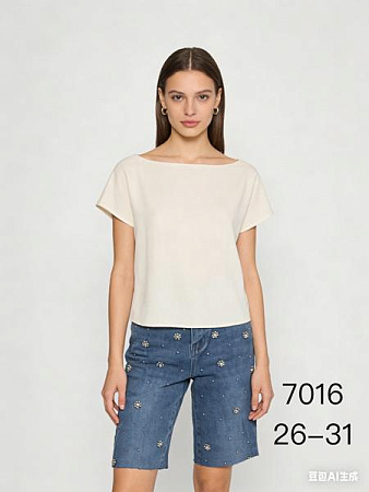 Шорты Newjeans 7016 blue - делук