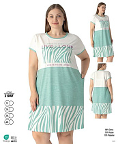 Платье Cotpark 21047 l.green - делук