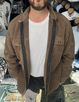 Рубашка Nik 56762 l.brown - делук