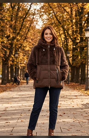 Куртка Orange Chinese 25-179-1 brown - делук