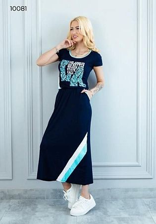 Платье Dra Gon 10081 navy - делук
