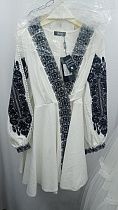 Платье Odis 843 white-balck - делук