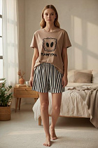 Пижама Trikotag T559 brown - делук