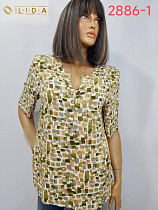 Рубашка Lida 2886-1 beige - делук