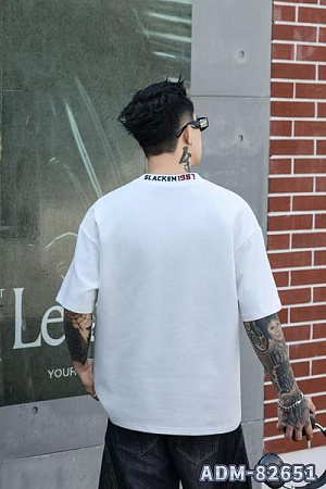 Футболка 2Bro ADM82651 white - делук