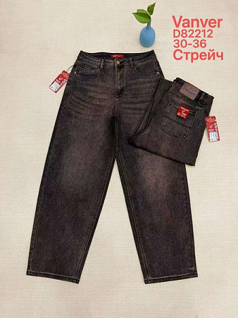 Джинсы Vanver D82212 brown - делук
