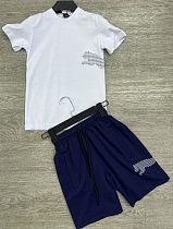 Костюм Mirwear Kids 284-3-285 white-navy - делук