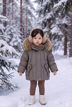 Куртка Delfinka 865 grey - делук