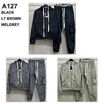 Костюм Спорт Ale-Ate A127 grey - делук