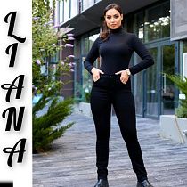 Джинсы Beki 9972 black - делук