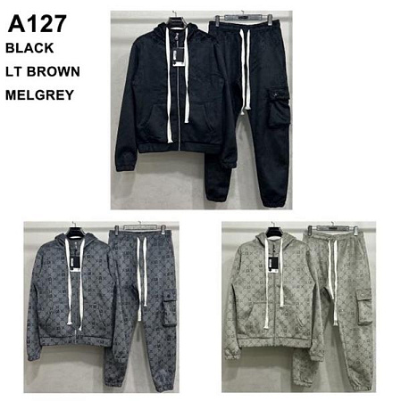 Костюм Спорт Ale-Ate A127 grey - делук