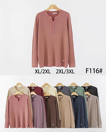 Свитер Anne-Kiss Me F116 mix - делук