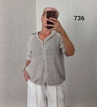 Кофта Fsn 736 l.grey - делук