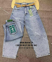 Джинсы Fangsida 8936 l.blue - делук