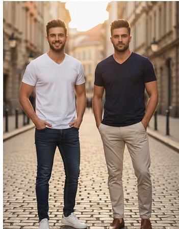 Футболка Style M.Clothes 315 navy - делук