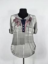 Блузка Bugrova B36 grey Блузка Bugrova B36 grey - делук