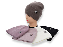 Шапка Angelica KM021-1 подвійна mix - делук