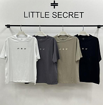 Футболка Little Secret 500309 black - делук