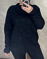 Свитер Levisha 25408 black - делук