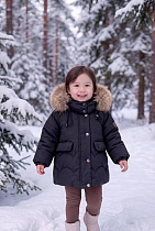 Куртка Delfinka 864 black - делук
