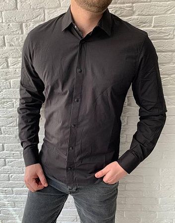 Рубашка Nik 56194 black - делук